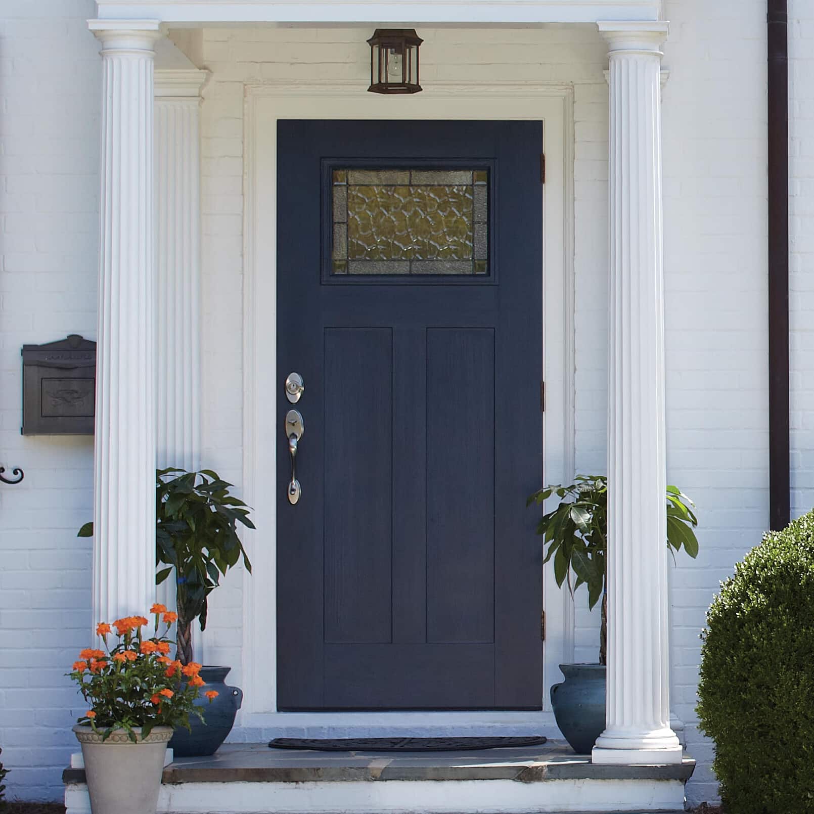 Double Your Style and Security with Double Entry Doors with Storm Door